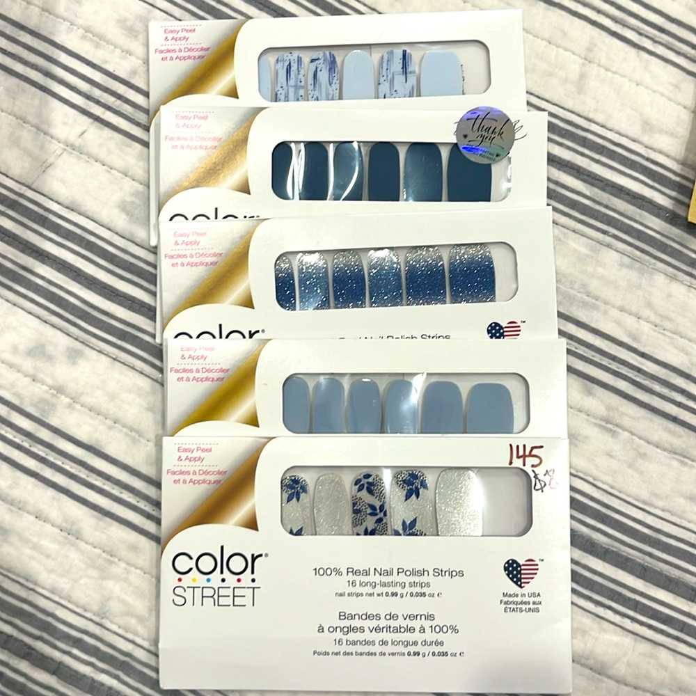 Set of 5 Color Street Sets